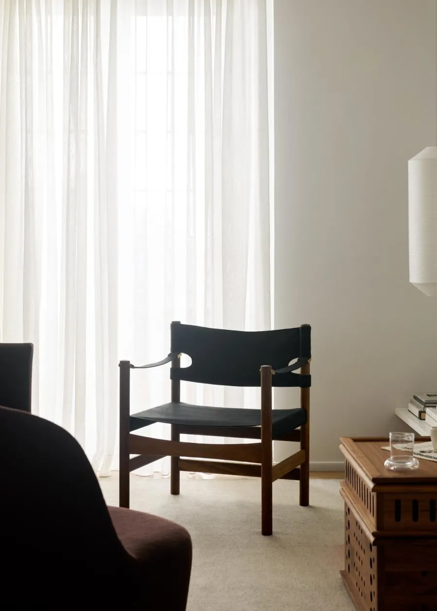 Canvas 21 stol, røget olieret eg af Børge Mogensen<Fredericia Furniture Sale