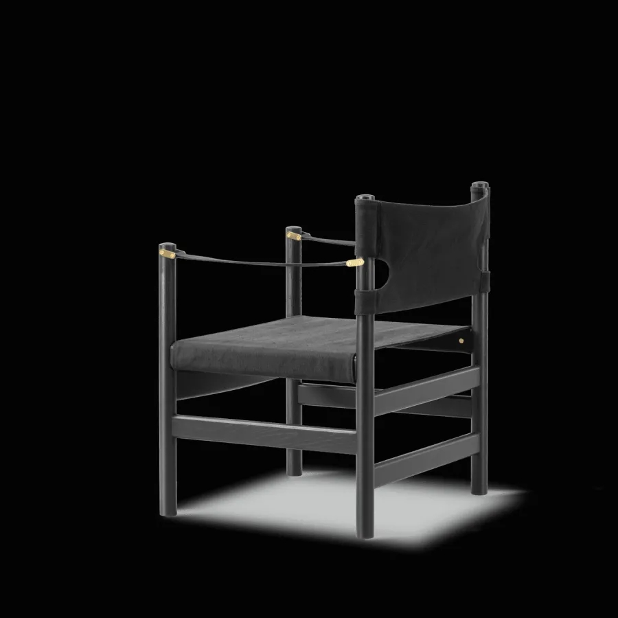 Canvas 21 stol, røget olieret eg af Børge Mogensen<Fredericia Furniture Sale