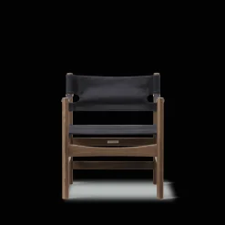 Canvas 21 stol, sortlakeret eg af Børge Mogensen<Fredericia Furniture Sale