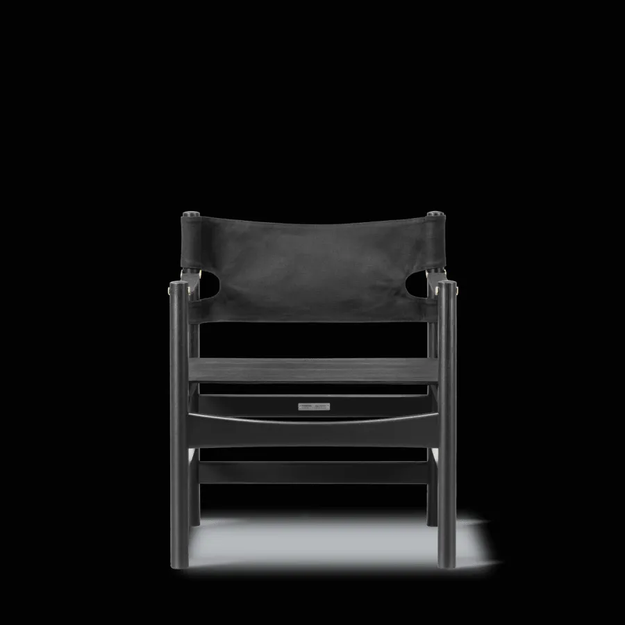 Canvas 21 stol, sortlakeret eg af Børge Mogensen<Fredericia Furniture Sale