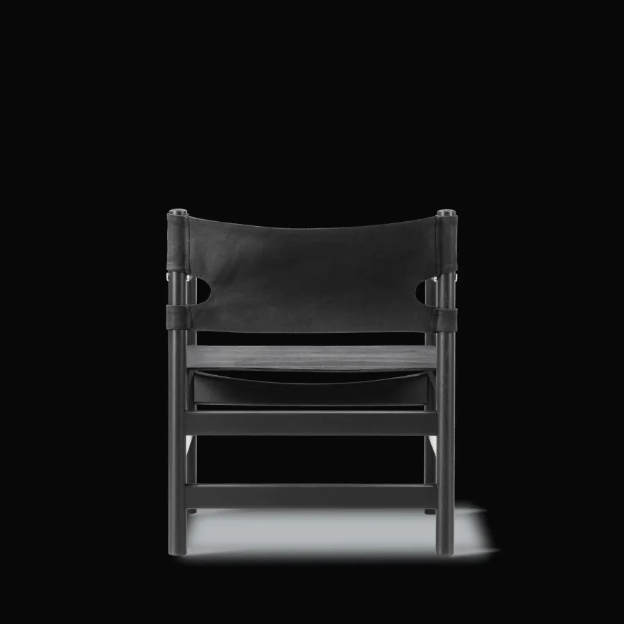 Canvas 21 stol, sortlakeret eg af Børge Mogensen<Fredericia Furniture Sale