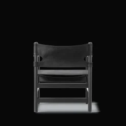 Canvas 21 stol, sortlakeret eg af Børge Mogensen<Fredericia Furniture Sale