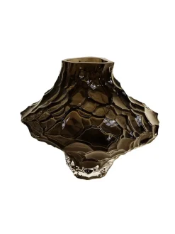 Canyon Vase Large, smoke fra<Hein Studio Hot