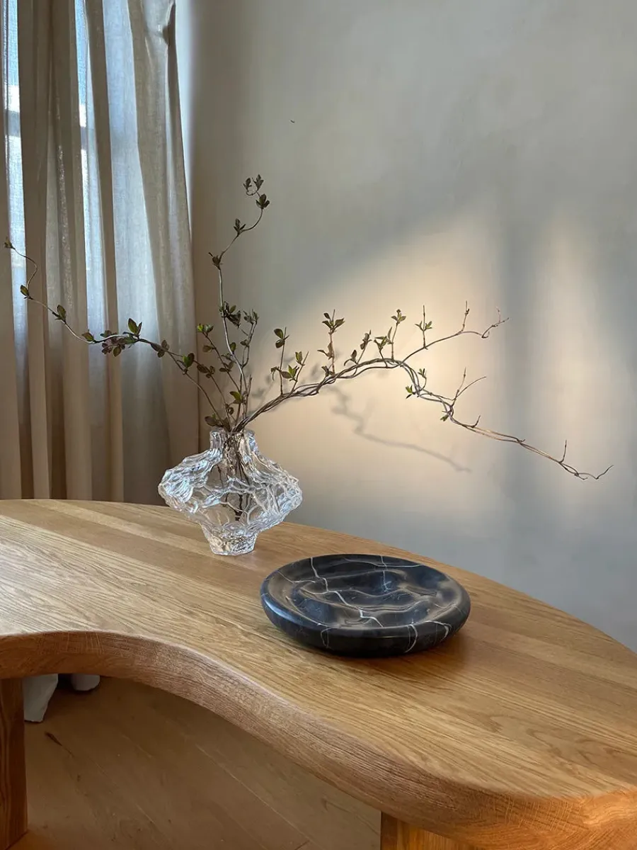 Canyon Vase Large, smoke fra<Hein Studio Hot