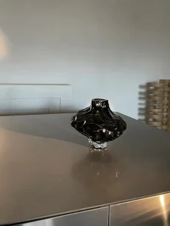 Canyon Vase Large, smoke fra<Hein Studio Hot