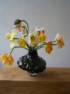 Canyon Vase Large, smoke fra<Hein Studio Hot