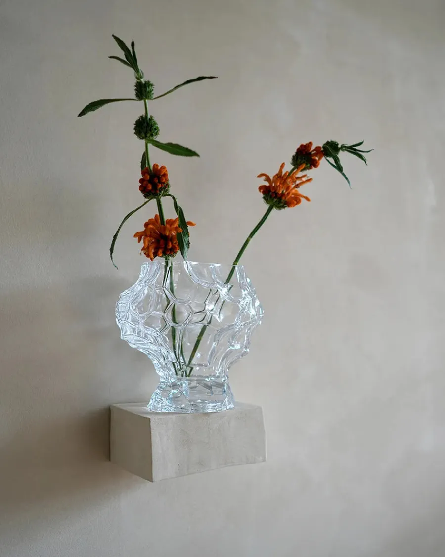 Canyon Vase Medium, clear fra<Hein Studio Online
