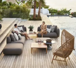 Capture 2-pers. Modulsofa, venstre inkl. Hyndesæt fra<Cane-line Online