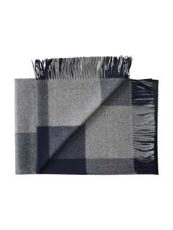 Caracas Plaid, black fra<Silkeborg Uldspinderi Best