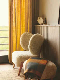 Caracas Plaid, caramel fra<Silkeborg Uldspinderi New