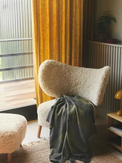 Caracas Plaid, marina fra<Silkeborg Uldspinderi Online