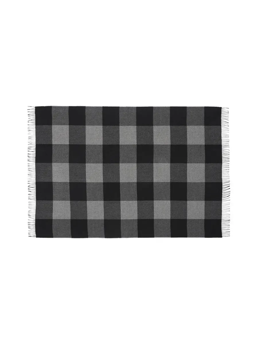 Caracas Plaid, marina fra<Silkeborg Uldspinderi Online