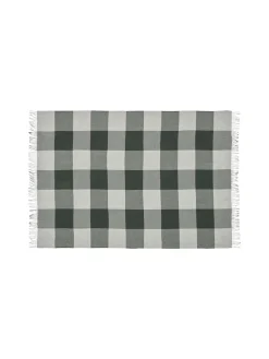 Caracas Plaid, pine fra<Silkeborg Uldspinderi