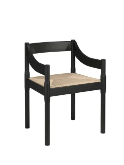 Carimate Stol, sort ask fra<Fritz Hansen Online