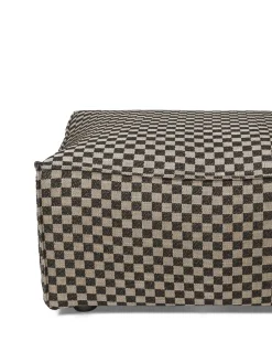 Catena Pouf L501 Check, sand/black fra<Ferm Living Discount