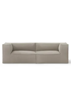 Catena Sofa Combi 1 Cotton Linen, natural fra<Ferm Living Clearance