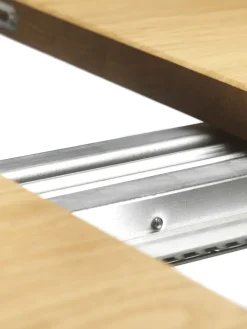 C63E Bjørk Spisebord inkl. 2 Tillægsplader, olieret eg fra<FDB Møbler Outlet