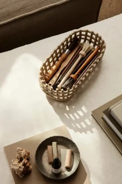 Ceramic Basket, large fra<Ferm Living Clearance