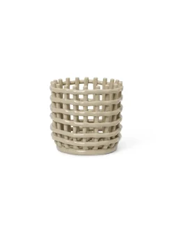 Ceramic Basket, large fra<Ferm Living Clearance