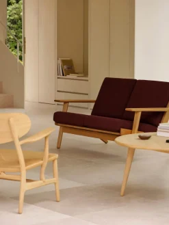 CH292 2 pers. sofa, eg olie af Hans J. Wegner<Carl Hansen & Søn Outlet