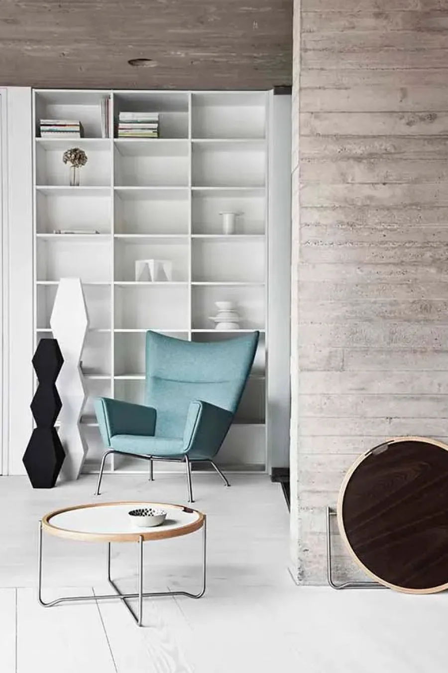 CH417 Bakkebord af Hans J. Wegner<Carl Hansen & Søn Hot