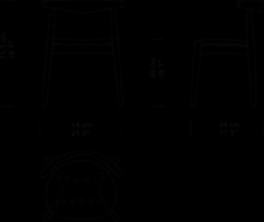 CH20 Elbow Chair i bøg af Hans J. Wegner<Carl Hansen & Søn Best