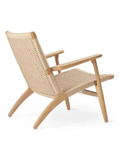 CH25 Loungestol, eg olie af Hans J. Wegner<Carl Hansen & Søn Hot