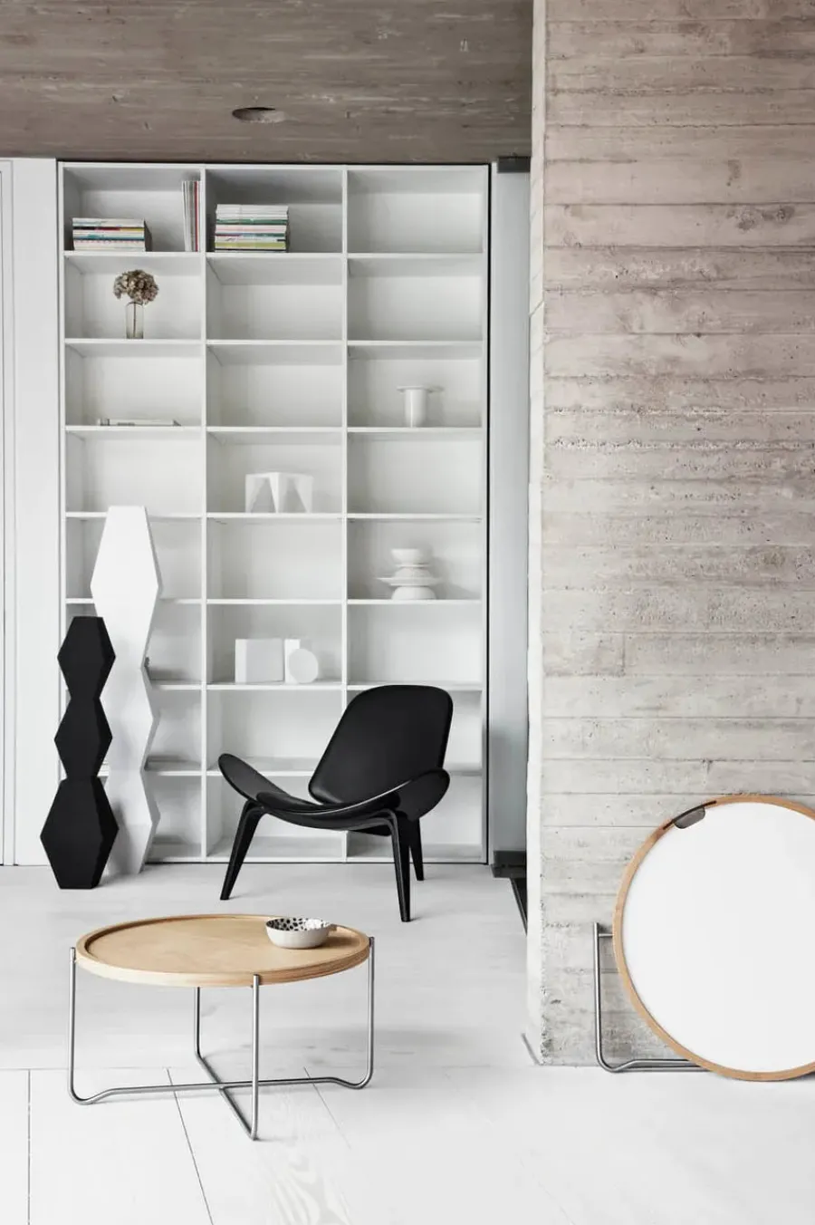 CH07 Skalstolen af Hans J. Wegner<Carl Hansen & Søn Discount