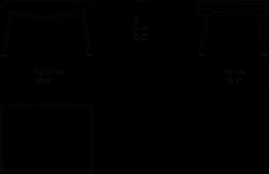 CH446 Skammel af Hans J. Wegner<Carl Hansen & Søn Discount