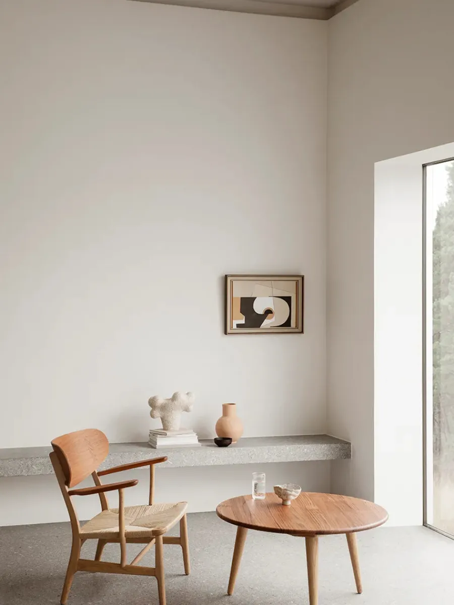 CH008 Sofabord, olieret teak/eg af Hans J. Wegner<Carl Hansen & Søn Discount
