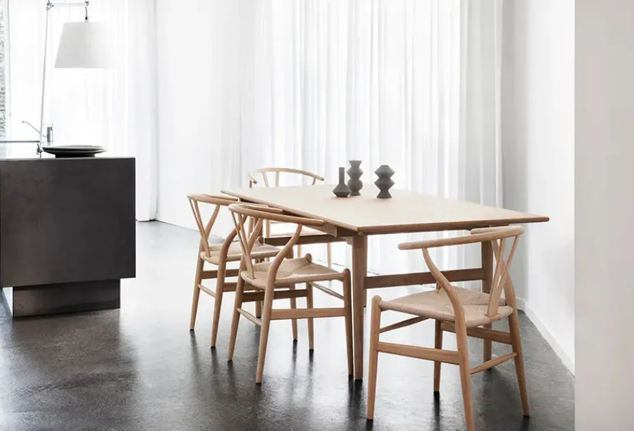 CH327 Spisebord Teak Mix, 190 cm fra<Carl Hansen & Søn