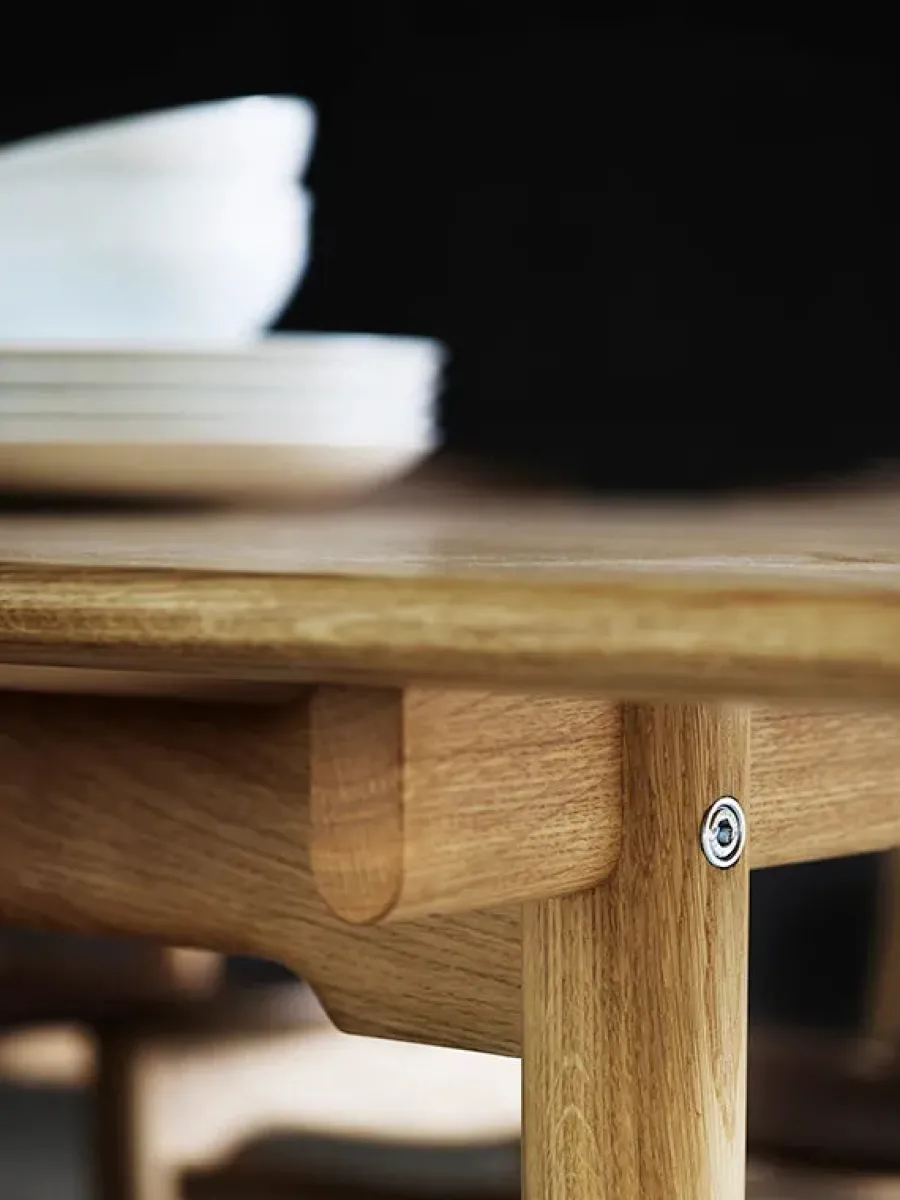 CH327 Spisebord Teak Mix, 190 cm fra<Carl Hansen & Søn