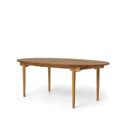 CH338 Spisebord, Teak Mix Special Edition inkl. 1 tillægsplade fra<Carl Hansen & Søn