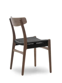 CH23 Spisestol, eg hvidolie af Hans J. Wegner<Carl Hansen & Søn