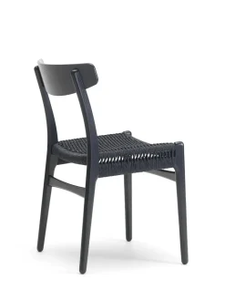 CH23 Spisestol, eg hvidolie af Hans J. Wegner<Carl Hansen & Søn
