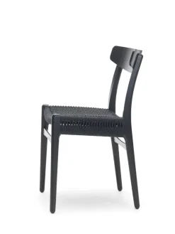 CH23 Spisestol, eg hvidolie af Hans J. Wegner<Carl Hansen & Søn