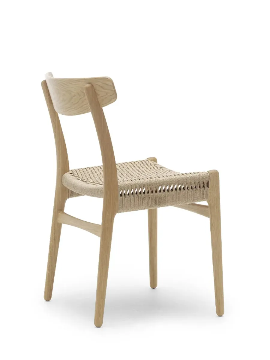 CH23 Spisestol, sort eg af Hans J. Wegner<Carl Hansen & Søn Discount