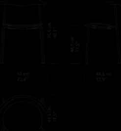 CH88 Stol, farvet af Hans J. Wegner<Carl Hansen & Søn New