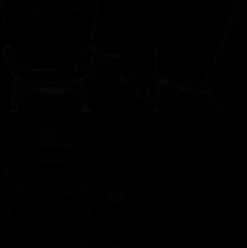 CH445 Wing Chair af Hans J. Wegner<Carl Hansen & Søn Discount