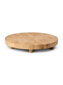 Chess Cutting Board Round fra<Ferm Living
