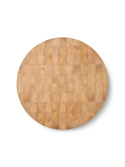 Chess Cutting Board Round fra<Ferm Living