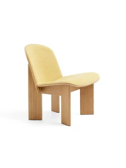 Chisel Lounge Chair m/polstring fra<HAY New