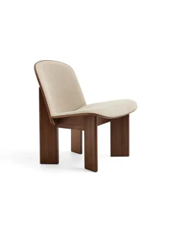 Chisel Lounge Chair m/polstring fra<HAY New