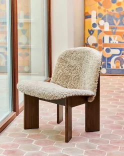 Chisel Lounge Chair u/polstring fra<HAY Online
