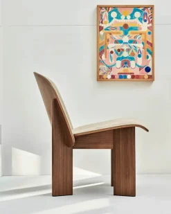 Chisel Lounge Chair u/polstring fra<HAY Online