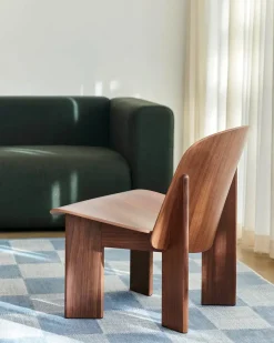 Chisel Lounge Chair u/polstring fra<HAY Online