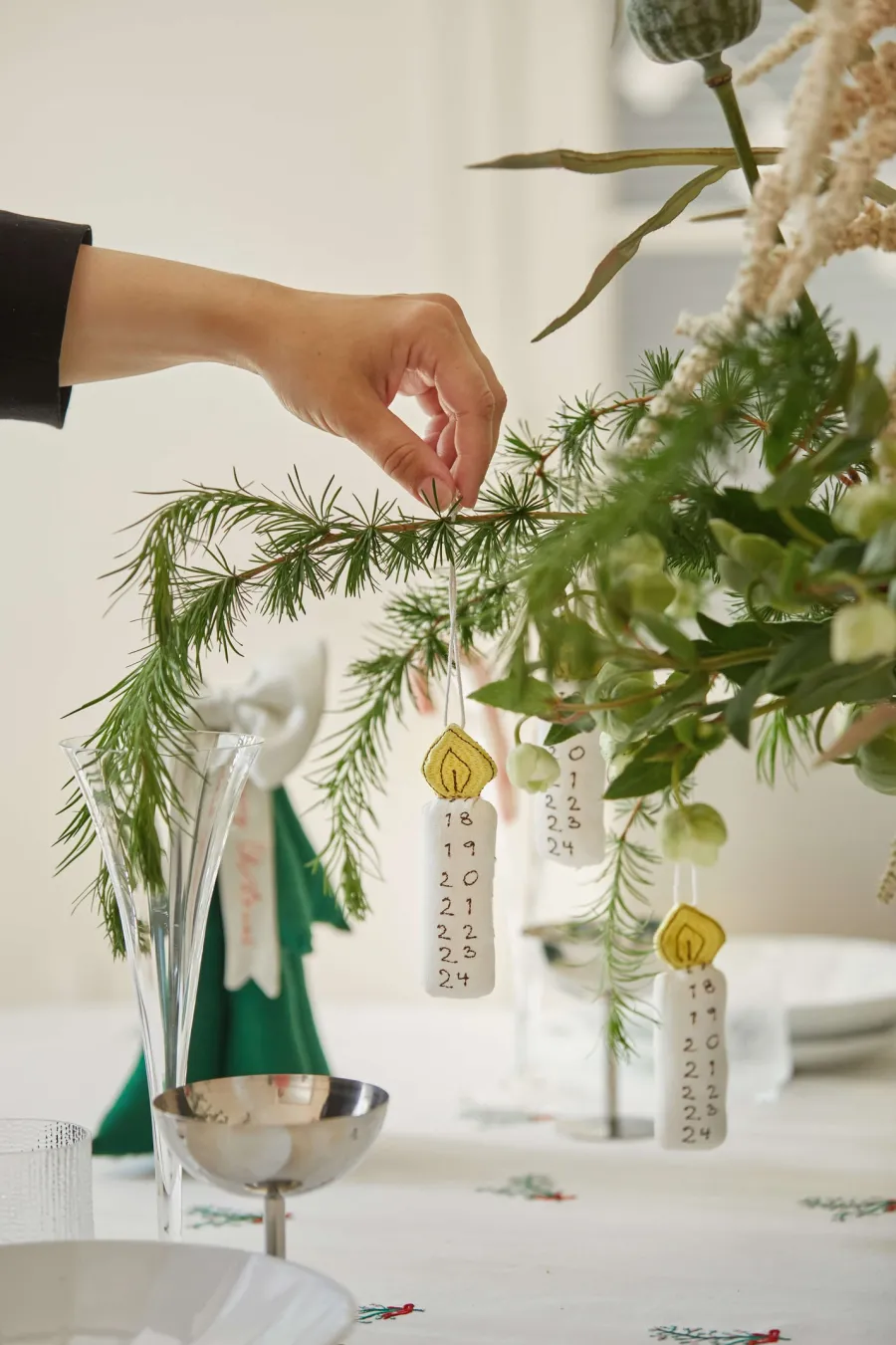 Christmas Light Ornament fra<Blåmst Hot