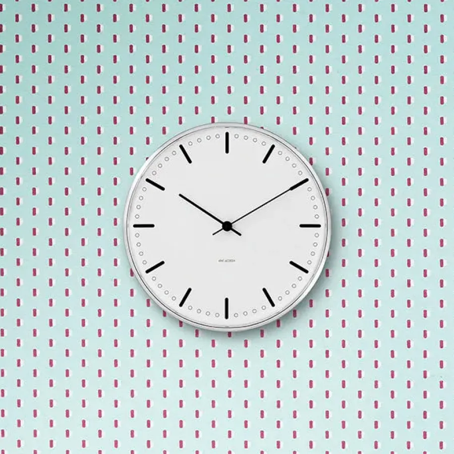 City hall vægur af Arne Jacobsen (Ø: 29)<Arne Jacobsen Clocks Hot