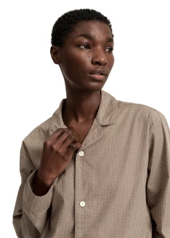 Classic Pyjamas Check – Mix Fossil fra<Aiayu Outlet
