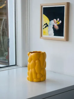 Cloud Vase, freesia yellow fra<raawii New